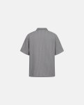 Kortærmet skjorte "kirk" | Polyester | Grå -Resteröds
