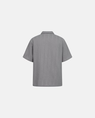 Kortærmet skjorte "kirk" | Polyester | Grå