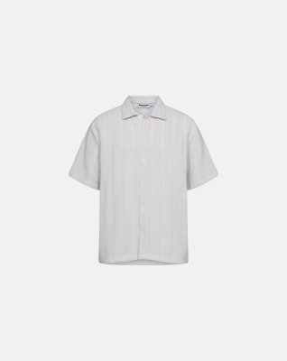 Kortærmet skjorte "kirk" | Polyester | Hvid -Resteröds