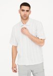 Kortærmet skjorte "kirk" | Polyester | Hvid -Resteröds