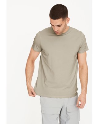 T-shirt "o-neck" | Bambusviskose | Lys grå -Resteröds
