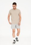 T-shirt "o-neck" | Bambusviskose | Beige -Resteröds
