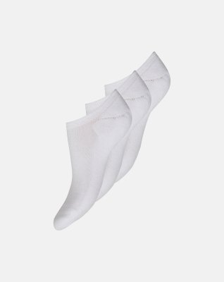 Footies 3-pak | Bambusviskose | Hvid -Hype the Detail