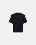 T-shirt m. print "dev" | 100% bomuld | Sort -Resteröds