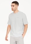 T-shirt "tas" | 100% bomuld | Lys grå -Resteröds
