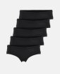Hipster 5-pak | Bambusviskose | Sort - JBS of Denmark Women