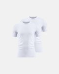 T-shirts "airmesh" 2-pak | Bambusviskose | Hvid -Marathon