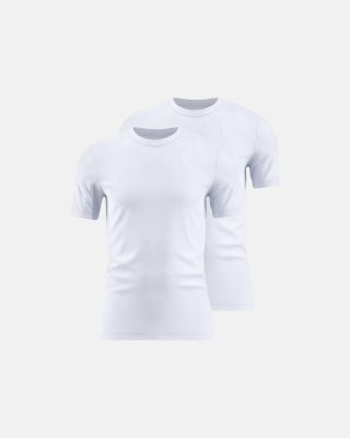 T-shirts "airmesh" 2-pak | Bambusviskose | Hvid