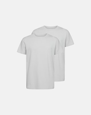 T-shirts 2-pak, Bambusviskose, Hvid
