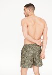 Badeshorts "willy" | 100% polyester | Grå m. mønster -Resteröds