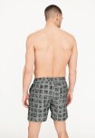 Badeshorts "willy" | 100% polyester | Grå/grøn -Resteröds