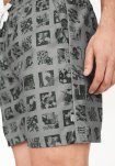 Badeshorts "willy" | 100% polyester | Grå/grøn -Resteröds