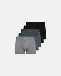 Tights "gunnar" 5-pak | Bambusviskose | Multifarvet -Resteröds