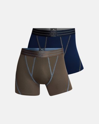 Trunks "fashion" 2-pak | Mikrofiber | Multifarvet