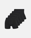 Tights "ekstra længde" 5-pak | Bambusviskose | Sort -Marathon