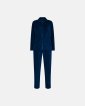 Pyjamas sæt i velour | Bomuld | Navy - Decoy