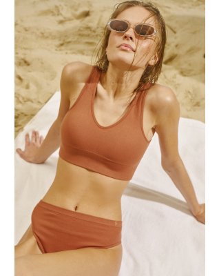 Tai bikini underdel | Mørk rosa -JBS of Denmark Women