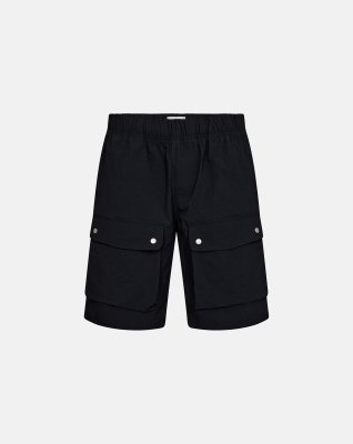 Shorts "malone" | Polyamid | Sort -Resteröds
