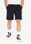 Shorts "malone" | Polyamid | Sort -Resteröds