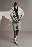 Shorts "malone" | Polyamid | Lys grå -Resteröds