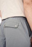 Shorts "malone" | Polyamid | Lys grå -Resteröds