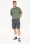 Shorts "marc" | Polyamid | Grå -Resteröds
