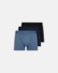 Tights "gunnar" 3-pak | Bambusviskose | Sort/blå - Resteröds