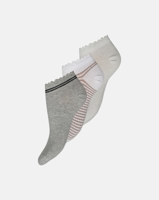 Footies 3-pak | Bomuld | Multifarvet -Decoy