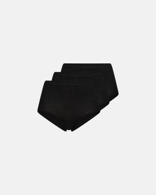 Maxi brief 3-pak | Bambusviskose | Sort