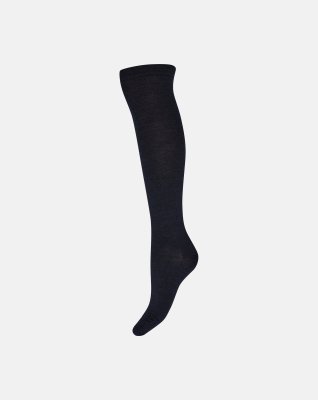 Knæstrømpe | Uld | Navy -Decoy