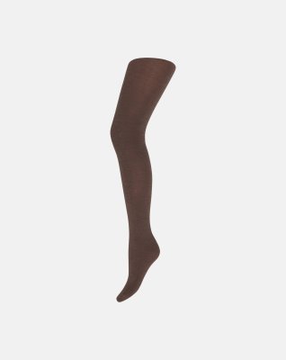 Strømpebukser "merino" | Merino uld  100 denier | Brun -Decoy