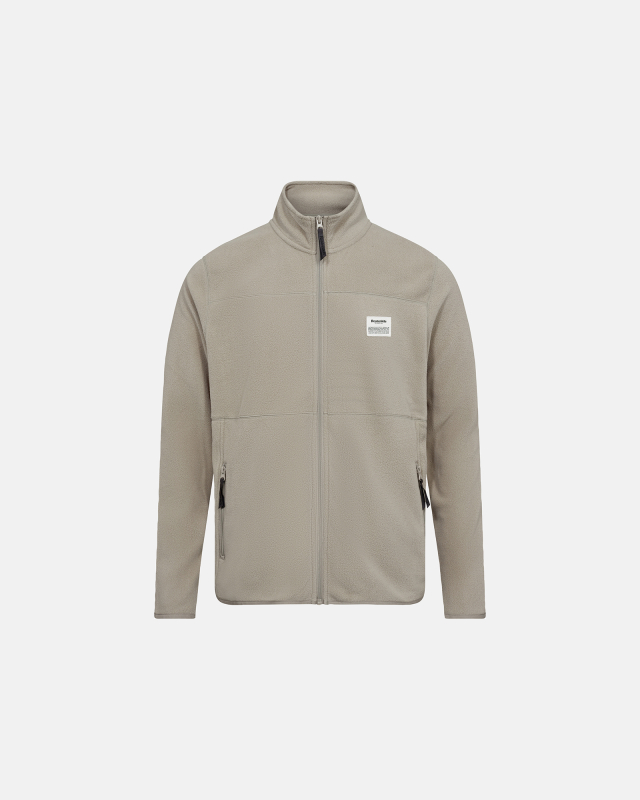 Fleece jakke "polar" | 100% polyester | Grå