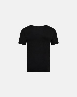 T-shirt "sweat proof" | Økologisk bambusviskose | Sort -JBS