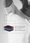 T-shirt "sweat proof" o-neck | Økologisk bambusviskose | Sort -JBS
