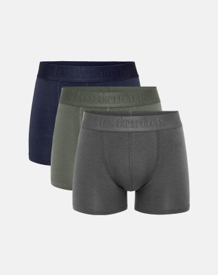 Tights "gunnar" 3-pak | Bambusviskose | Multifarvet -Resteröds