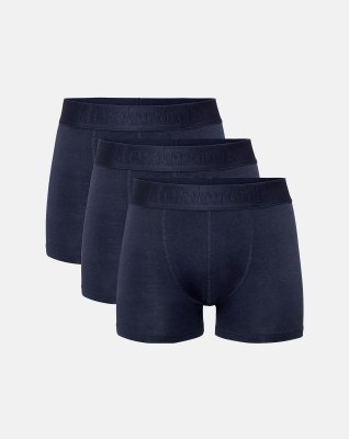 Tights "gunnar" 3-pak |  Bambusviskose | Navy -Resteröds