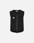 Fleecevest | 100% polyester | Sort -Resteröds