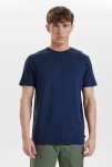 T-shirt "o-neck" | Bambusviskose | Navy -Resteröds