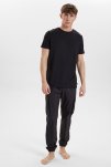 T-shirt "o-neck"| Bambusviskose | Sort -Resteröds