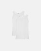 Tanktop 2-pak | 100% økologisk bomuld | Hvid - Resteröds