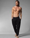 Sweatpants | Bambusviskose | Sort -Resteröds