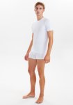 2-pak t-shirt o-hals | bambusviskose | hvid -JBS