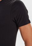 T-shirt "o-neck" 2-pak | Bambusviskose | Sort -JBS
