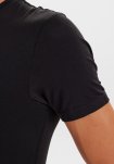 T-shirt "v-neck" 2-pak | Bambusviskose | Sort -JBS