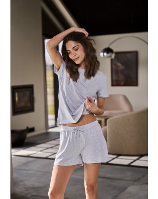 Sweat shorts |  Bambusviskose | Grå -JBS of Denmark Women