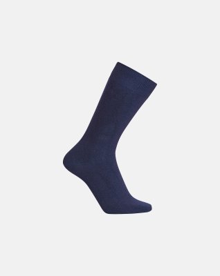 Classic strømpe | Bomuld | Navy -Claudio