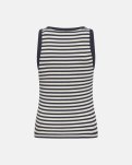 Tanktop "rib"  | Bambusviskose | Blåstribet -JBS of Denmark Women