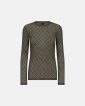 Bluse "mesh" | Grøn - Hype the Detail