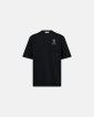 T-shirt m. print "tas" | 100% bomuld | Sort - Resteröds