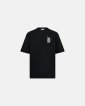 T-shirt m. print "tas" | 100% bomuld | Sort - Resteröds